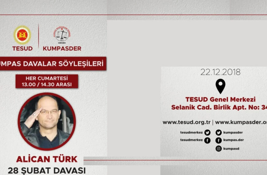 28 Şubat Davası Alican Türk